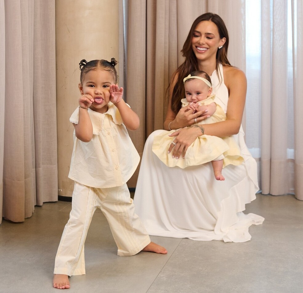 Bruna Biancardi fala sobre exposição das filhas Mavie e Mel nas redes sociais: “Decidi me resguardar”