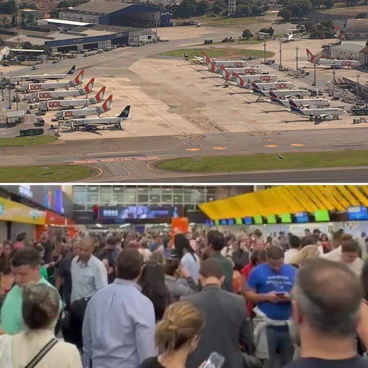 Ventos de 96 km/h causam cancelamento de mais de 120 voos em Congonhas