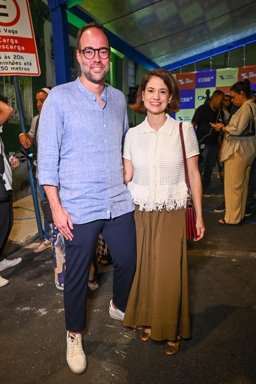 Samir Nobre e Bruna Ferraz