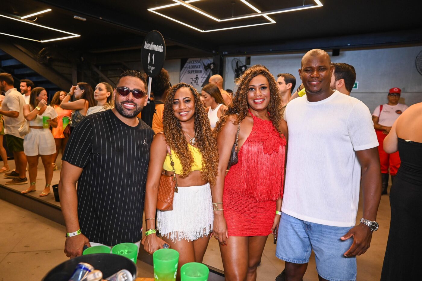 Diogo Macedo, Madalena Silva, Eliana Silva e Eduarlindo Mendes