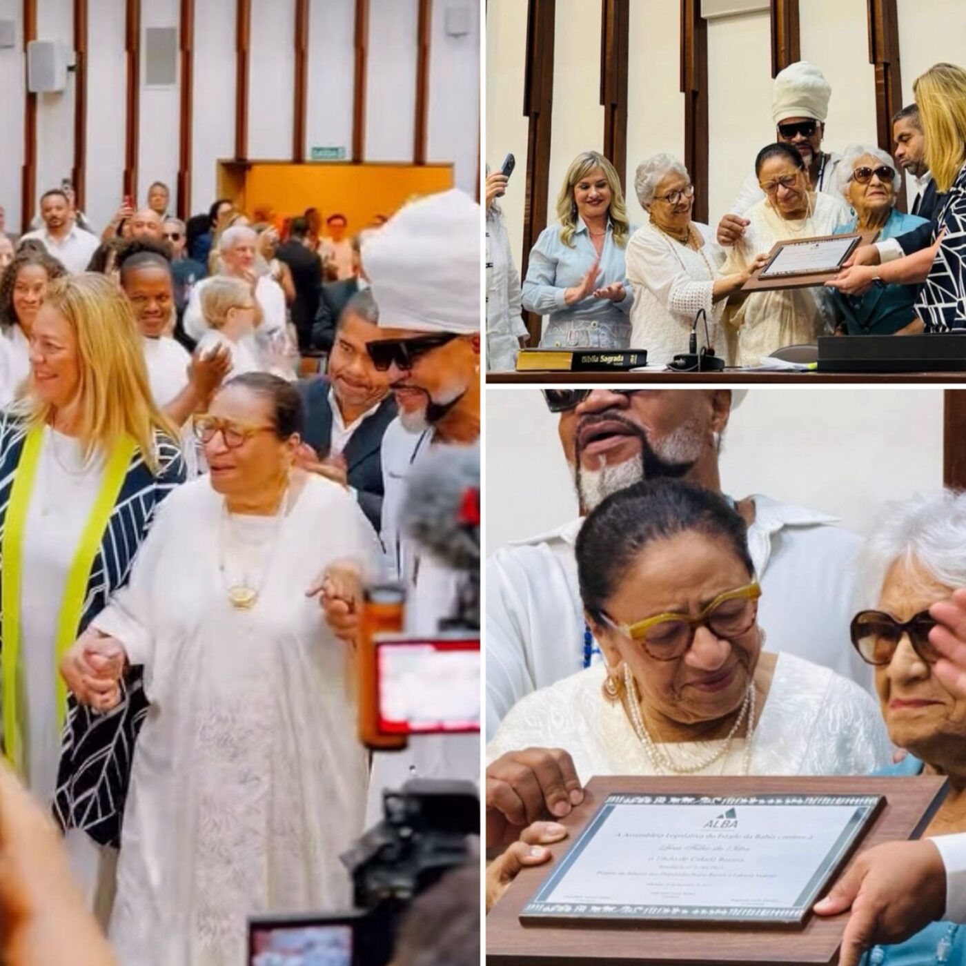 Licia Fabio recebe Título de Cidadã Baiana em cerimônia na Assembleia Legislativa