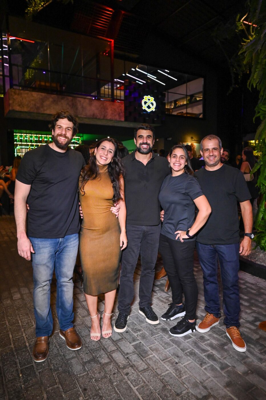 Diogo Antunes Varela, Lua Maria, Thiago Hanna, Emanuela Bonfim e Wanderson Dariva