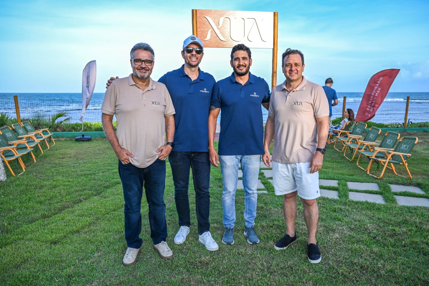Dimitre Britto, Pablo Ribeiro, Tiago Oliveira e Marcelo Castro Lima