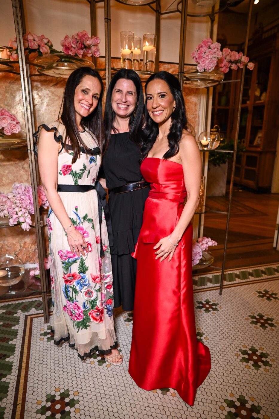 Flávia Abubakir, Fernanda Brinço e Marianna Andrade