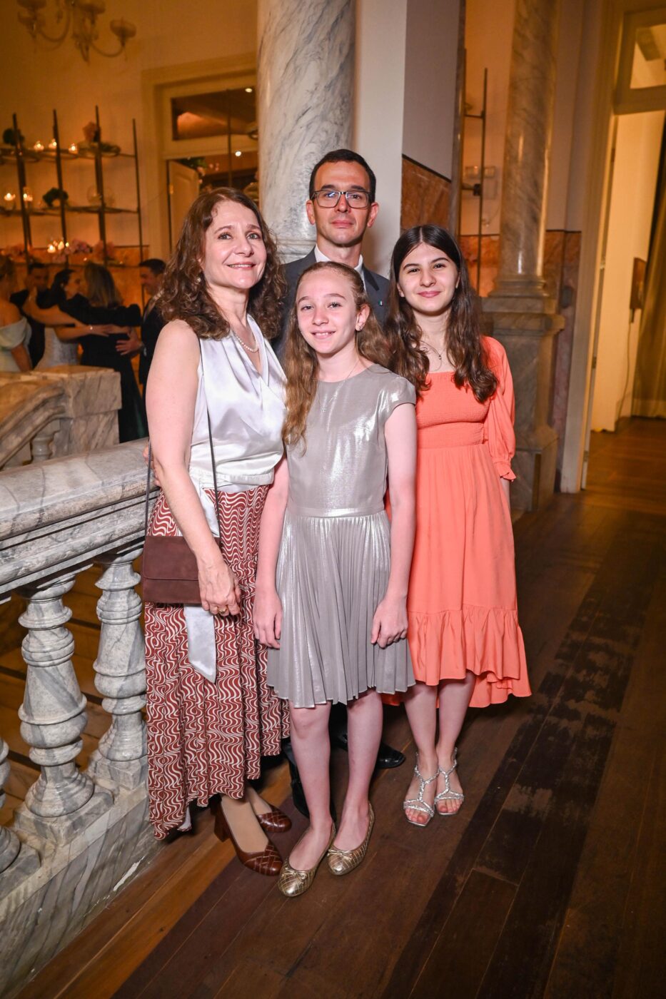 Michel Dracoulakis, Daniela Varalda, Bruna e Helena Dracoulakis