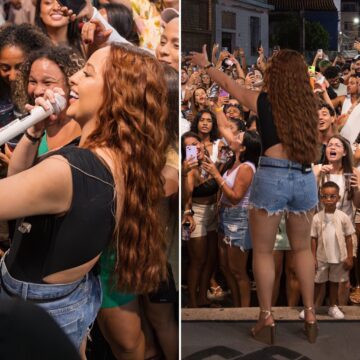 Mari Fernandez lota bar na Saúde com show gratuito