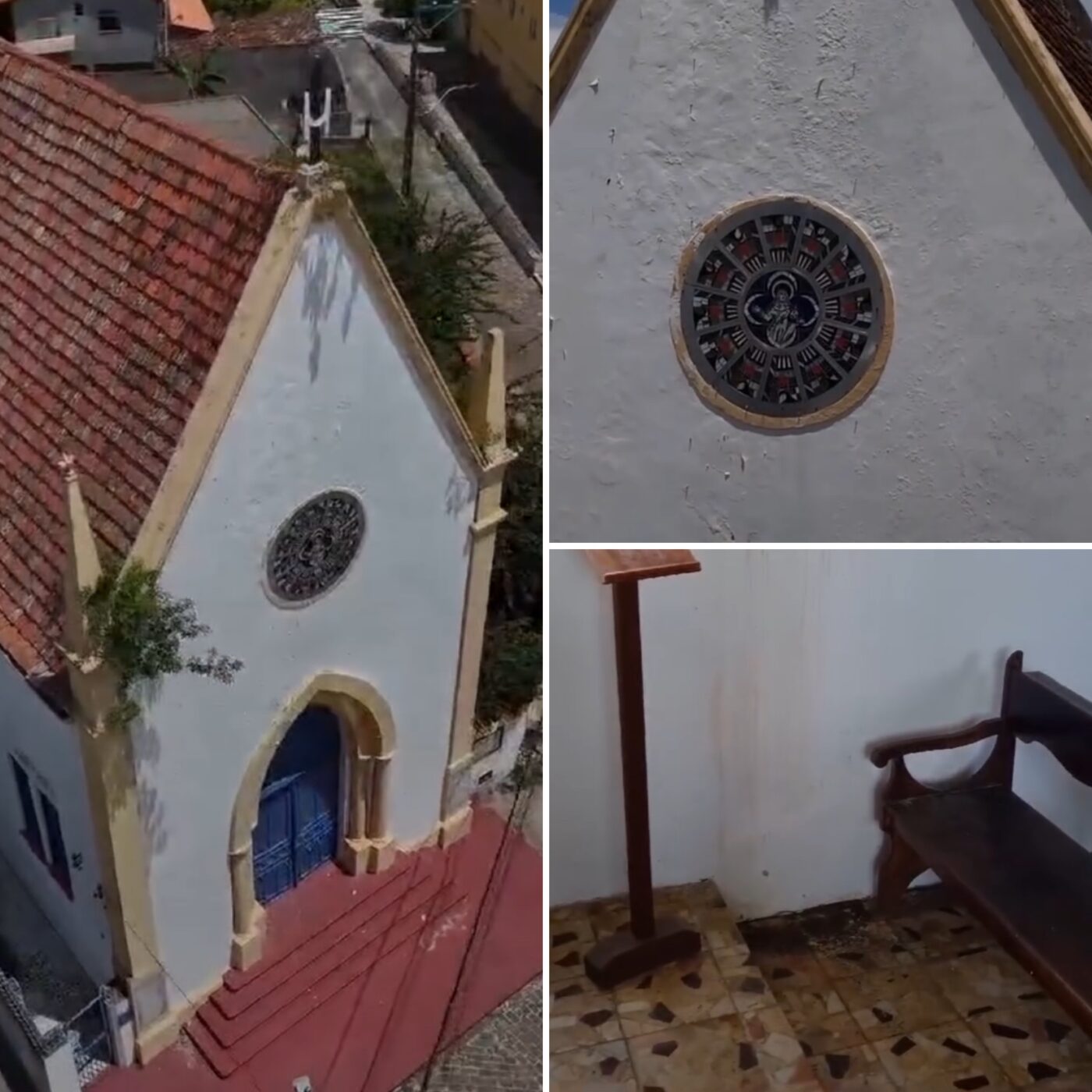 Com risco de desabamento, Justiça determina interdição imediata da Capela da Piedade em Itaparica