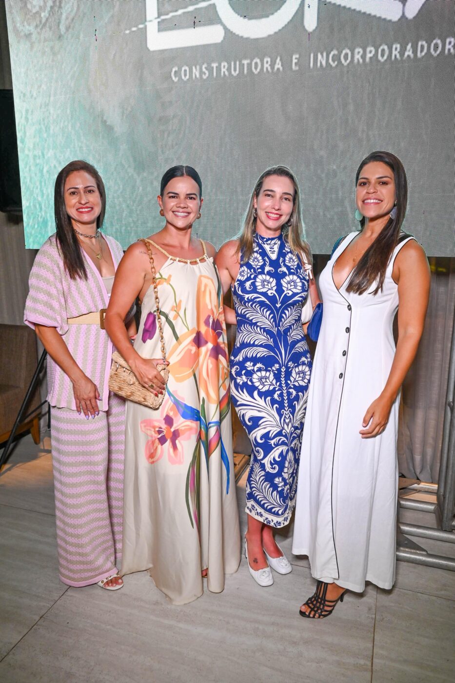 Cristina Aguiar, Daiane Passos, Ticiana Andrade e Juliana Pergentino