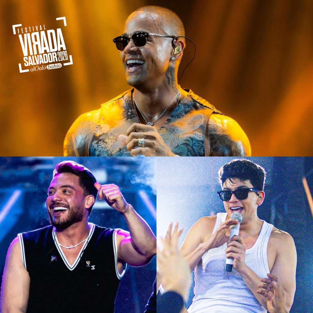 Festival Virada Salvador: confira a ordem dos shows deste sábado (27)