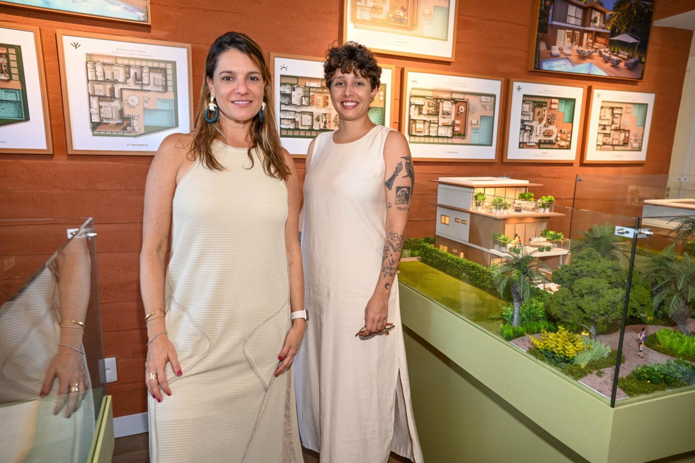 Aline Lazar e Yalle Lobo