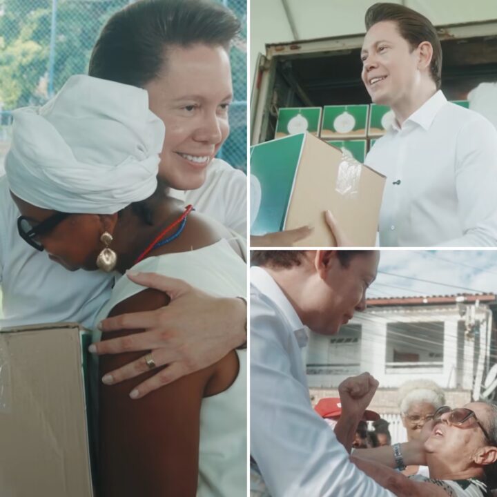 Bispo Bruno Leonardo distribui mais de mil cestas em Salvador