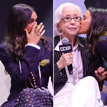‘Eu te amo’: Declaração de Fernanda Montenegro leva Bruna Marquezine às lágrimas na CCXP25