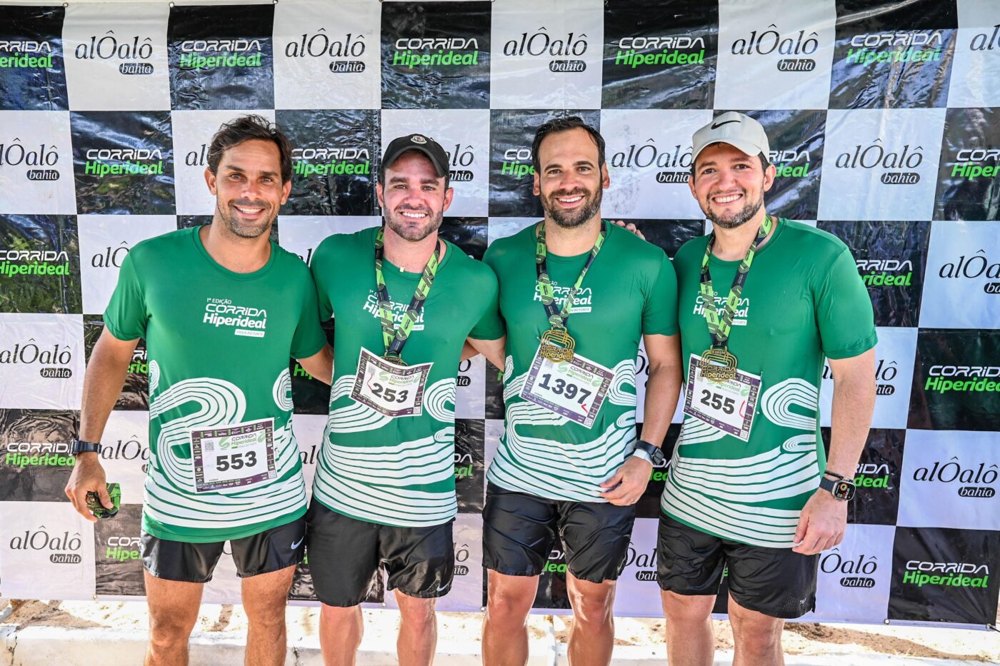 Rodrigo Rocha, Zeca Souza, Leopoldo Leão e João Pedro Kruschewsky