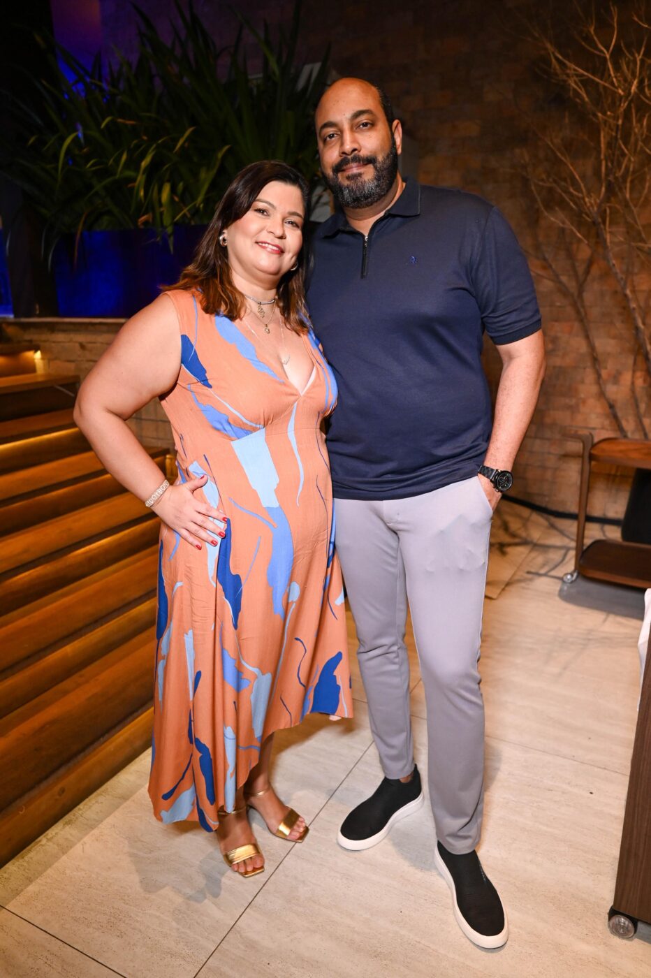 Carolina Passos e Marcelo e Souza