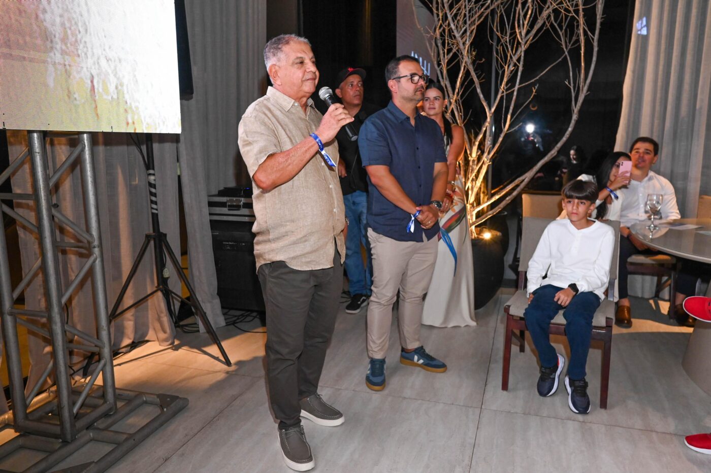 Benedito e Lucas Passos