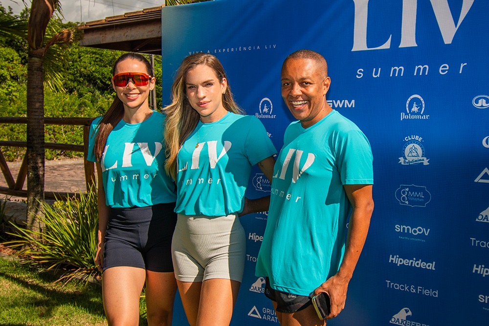 Rebeca Melo, Paula Carmel e Uislei Oliveira
