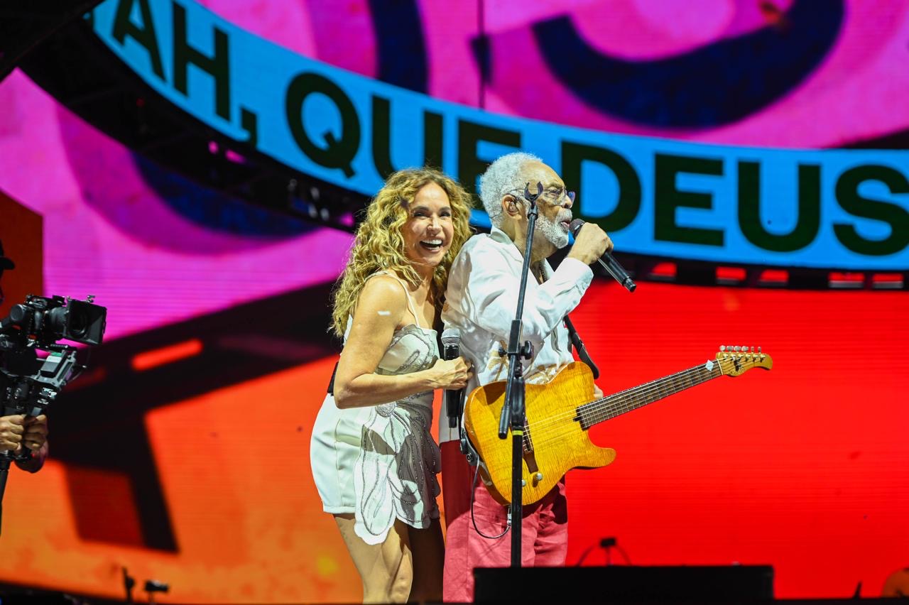 Daniela Mercury e Gilberto Gil