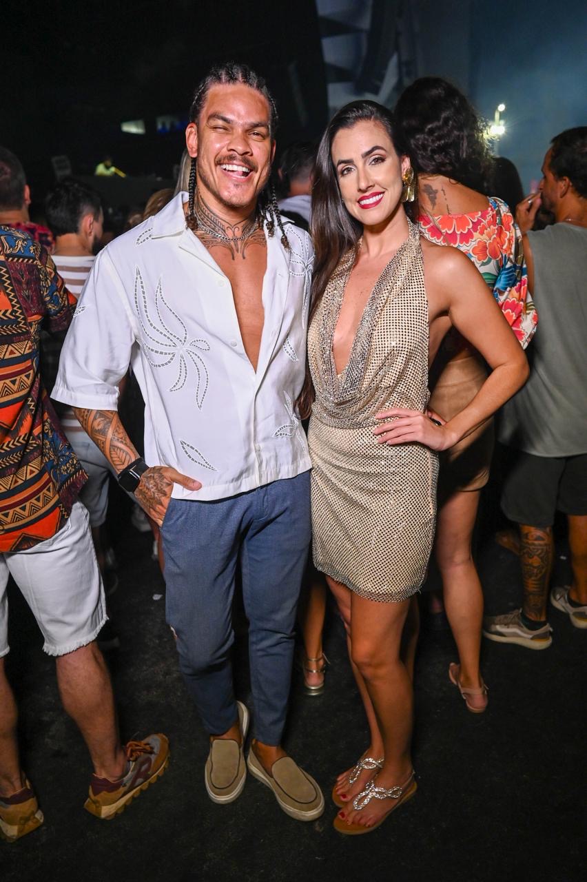 Heber Barros e Natalie Vieira