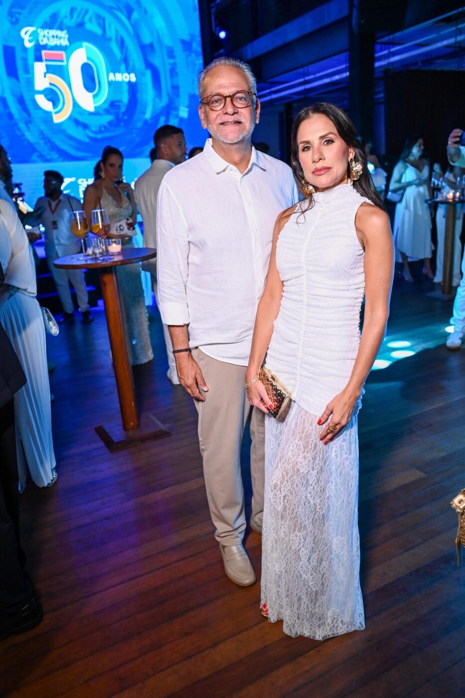 Issac Edington e Fabrícia Teles