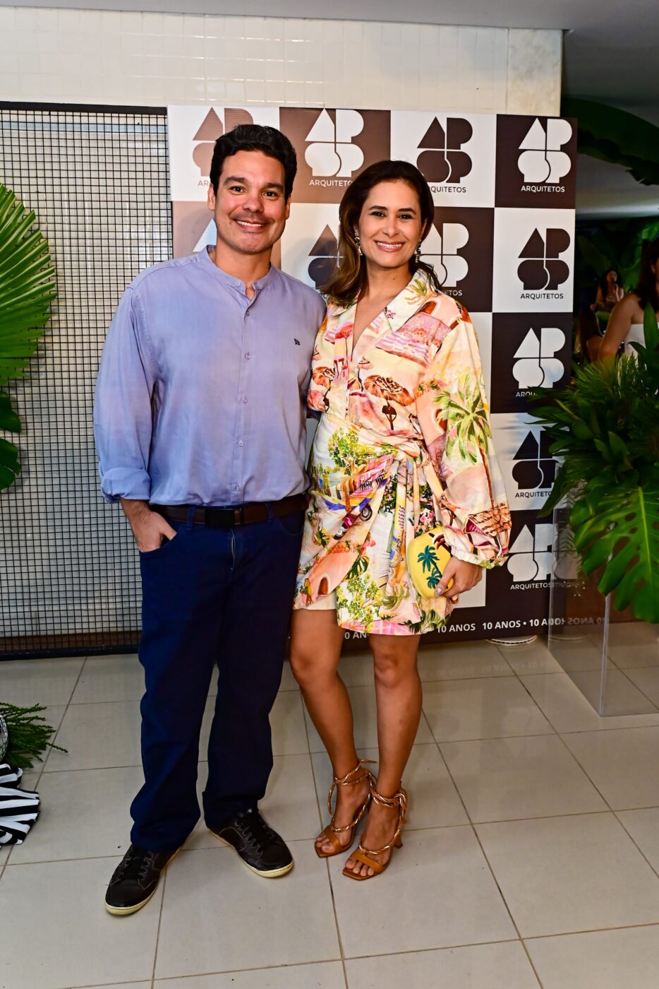 Ionio Moura e Helga Cordeiro