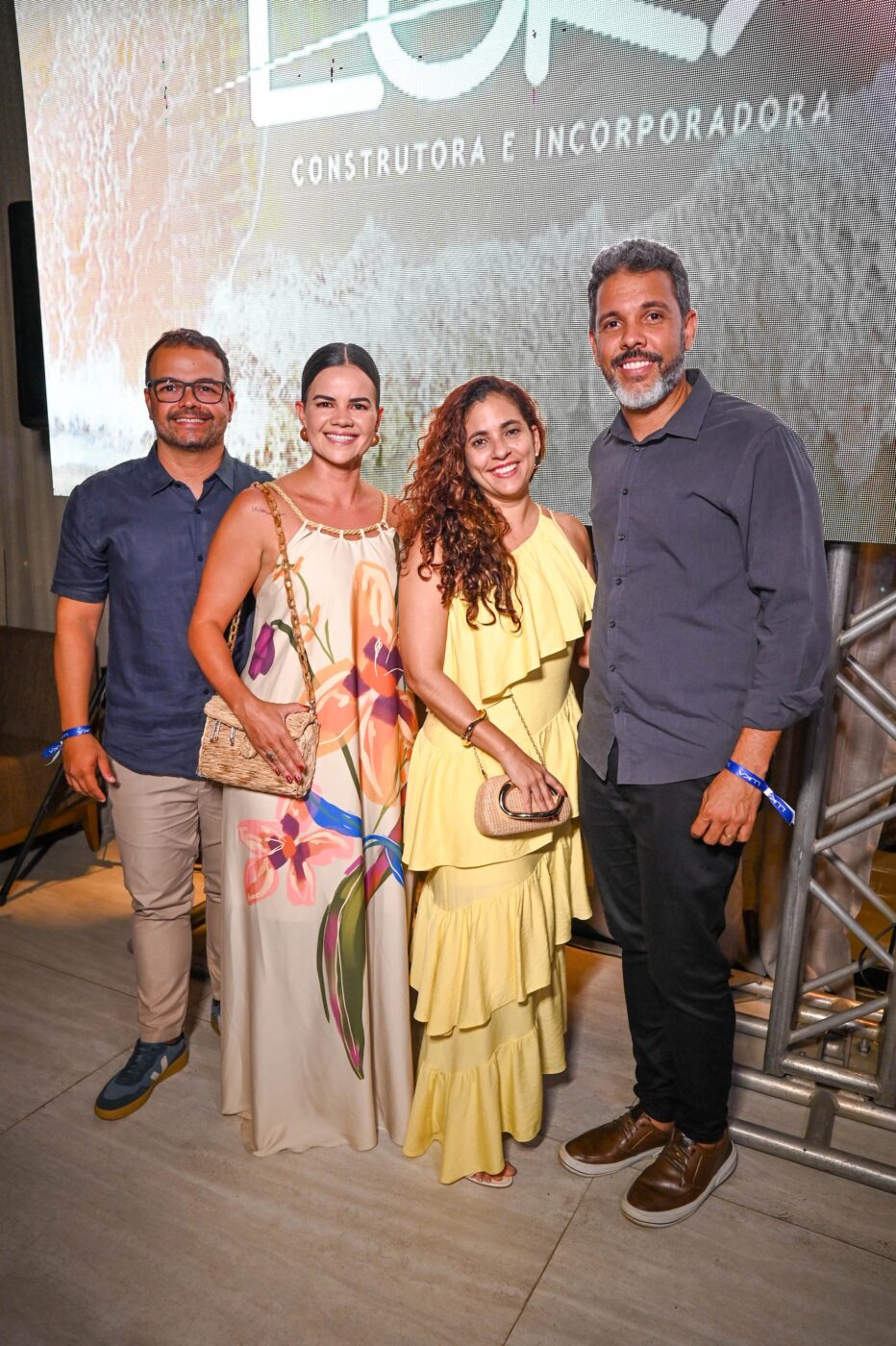 Lucas, Daiane Passos, Laís e Rafael Meireles