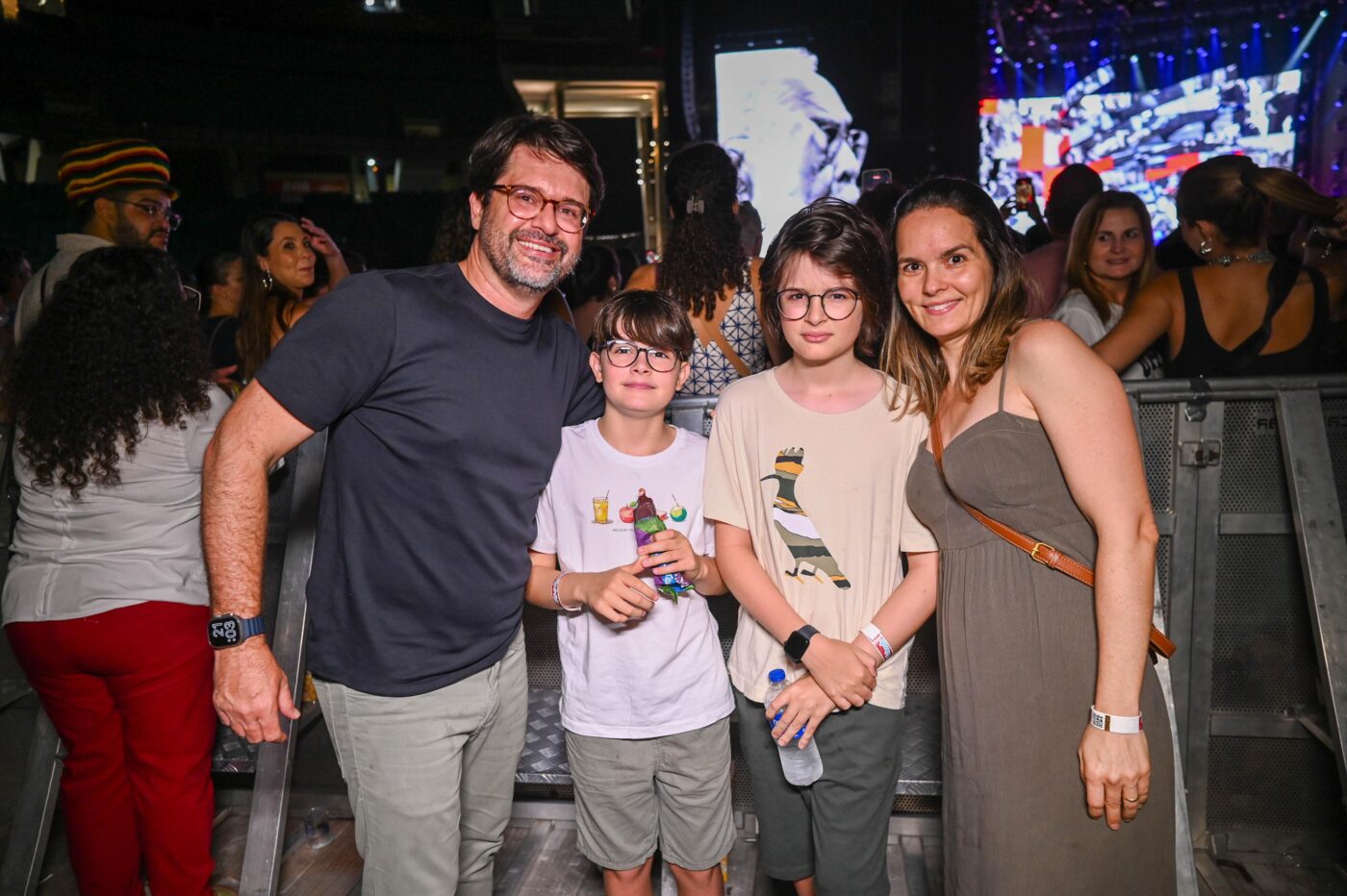 Guilherme, Dan, Tom e Andrea Bellintani