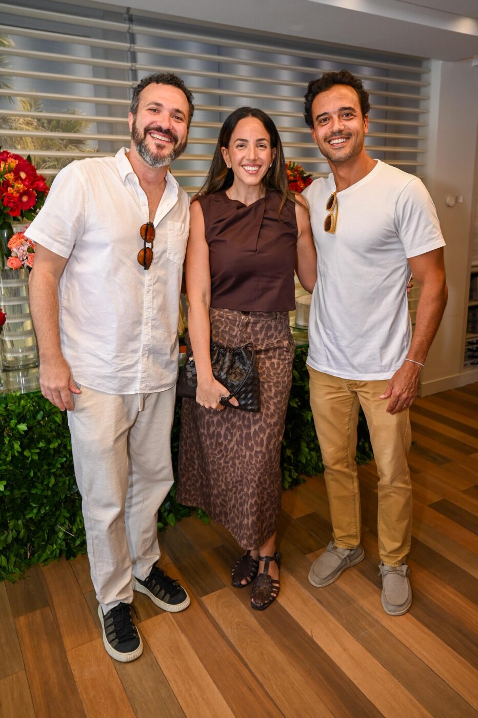 Marcelo Bezerril, Anna Fernandes e Guido Ramos