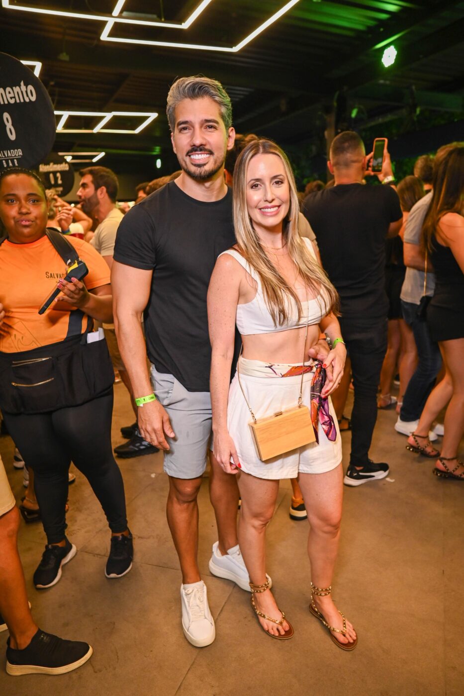 Vinícius Mottak e Manuela Longo