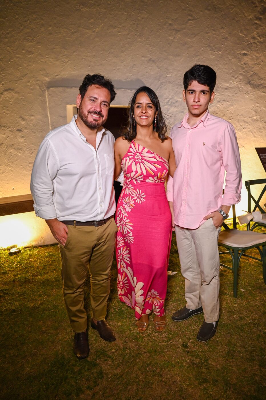 Marcel Matos, Laís Costa e Matheus Matos