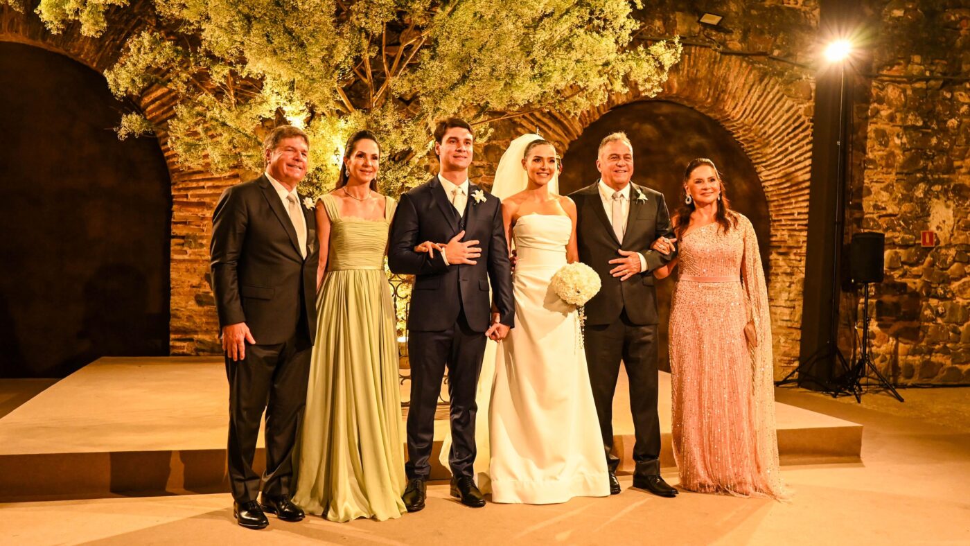 Caio, Itana, Felipe Coelho, Verônica, Heron e Veruschka Almeida