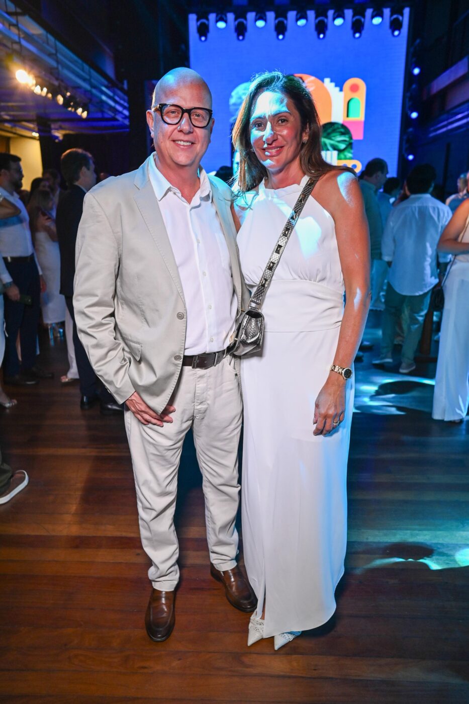 Roberto Barreto e Fernanda Gurgel