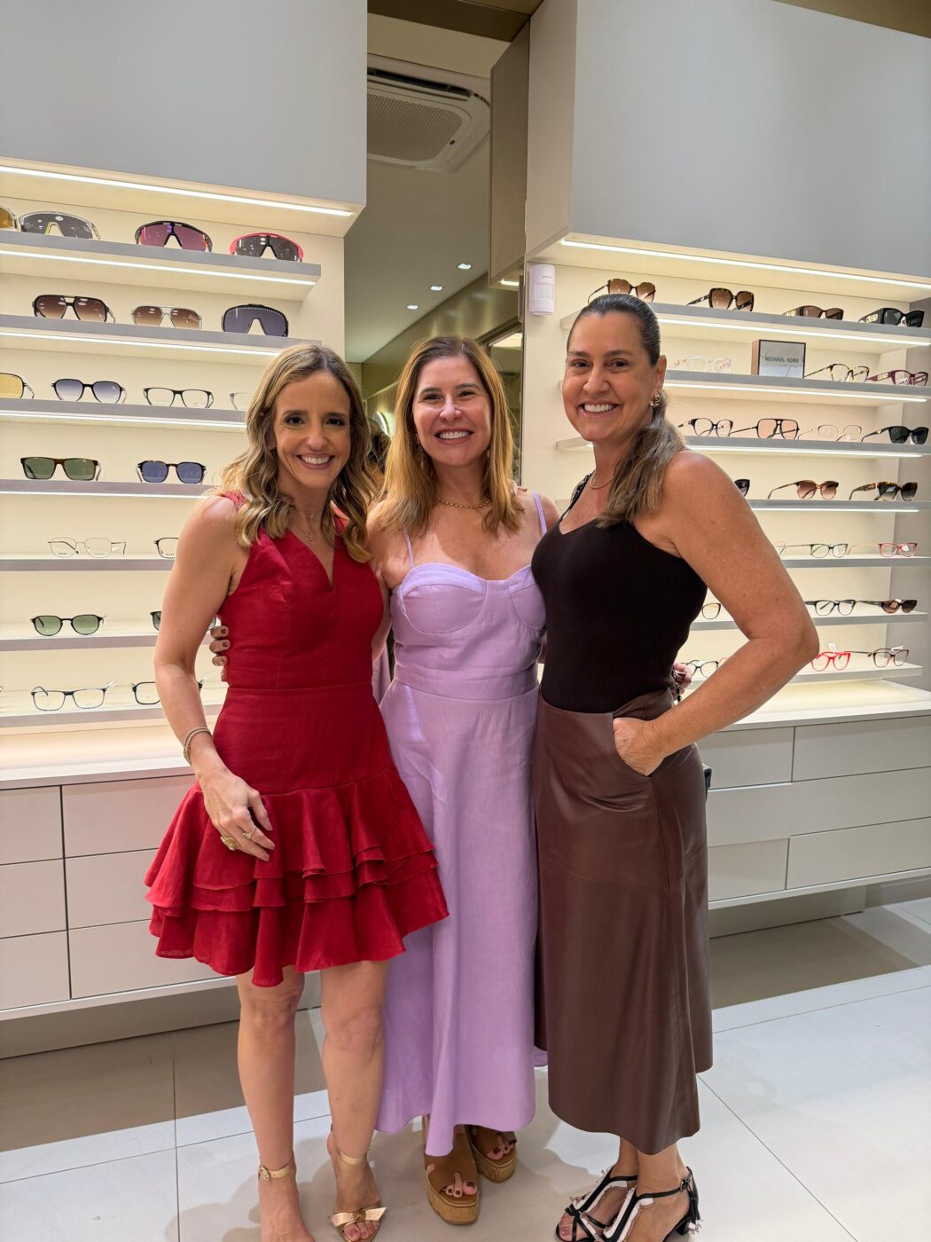 Sandy Najar, Livia Nogueira Reis e Alessandra Pessoa