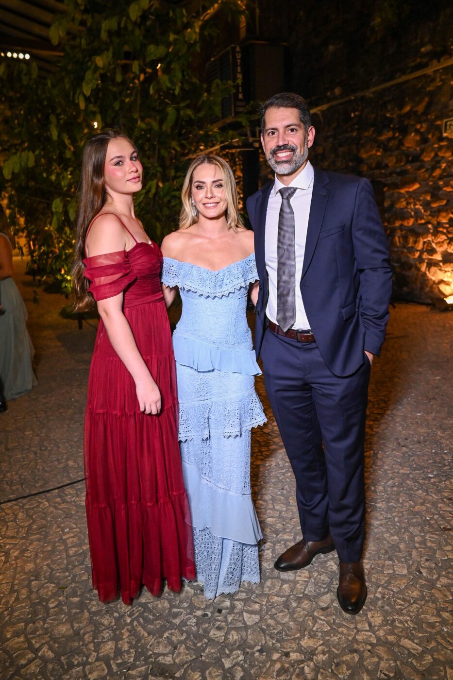 Beatriz Oliveira, Thaís e Andres Jeanton