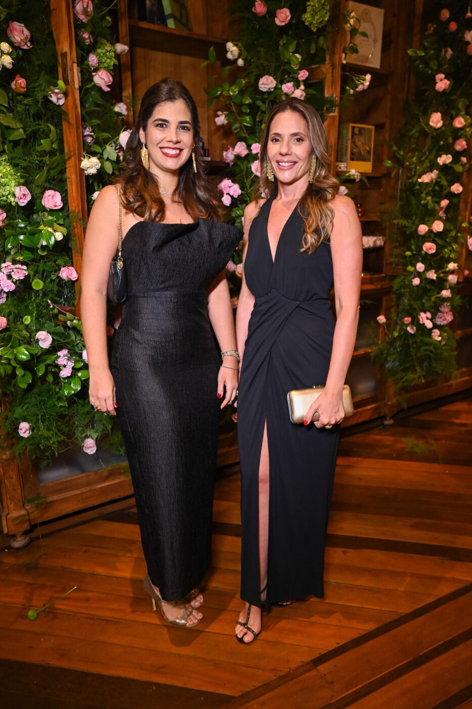 Marília Gabriella e Raquel Chequer