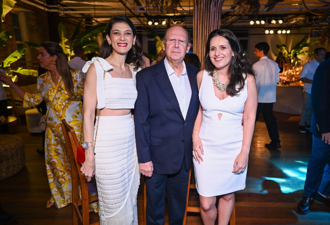 Adriana, Adalberto e Fernanda Visco