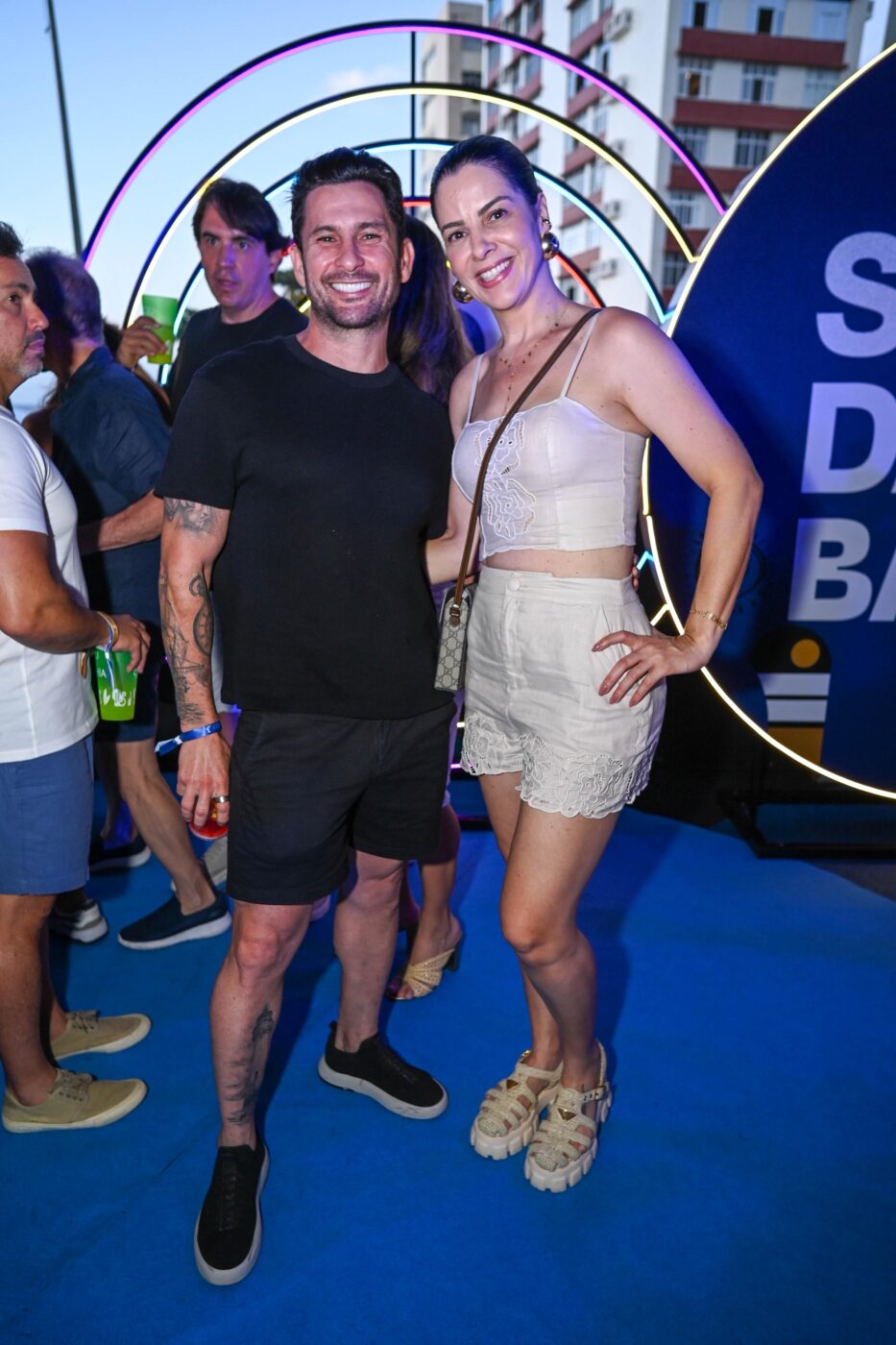 Dodó Andrade e Viviane Alves