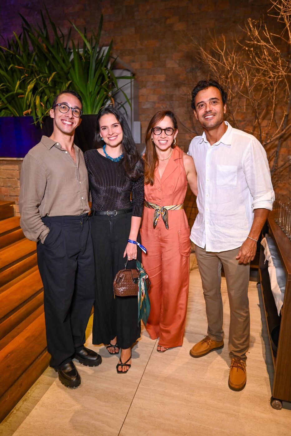 Felipe Souza, Natália Tapioca, Thiara Maciel e Guido Ramos