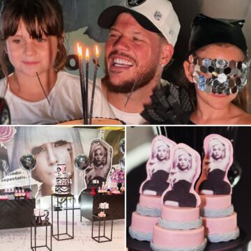 Filha de Ferrugem escolhe Lady Gaga como tema de festa de aniversário e usa look icônico da diva