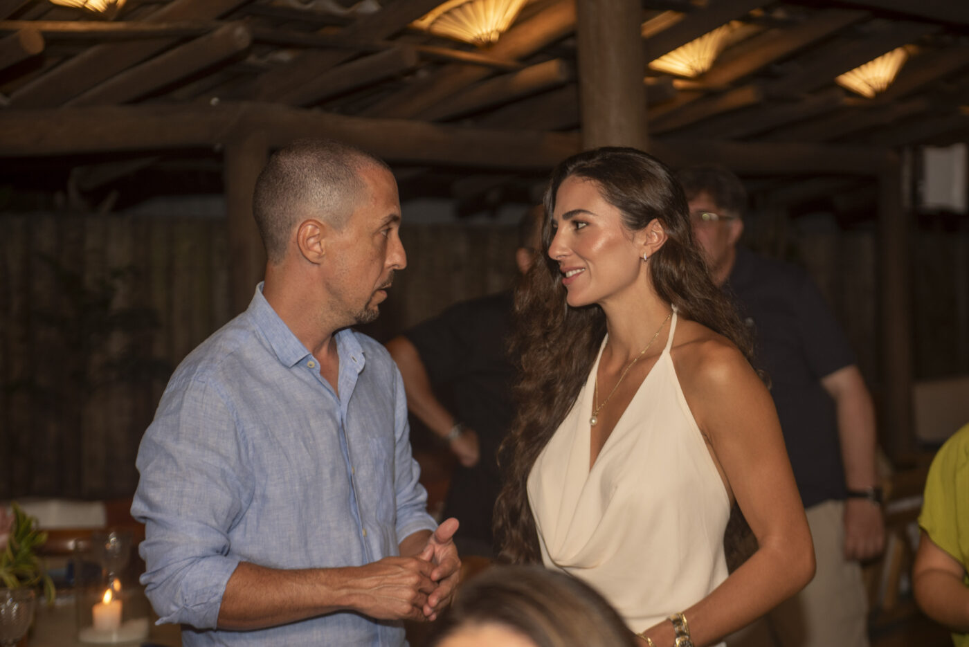 Adalberto Sanches e Amanda Netto