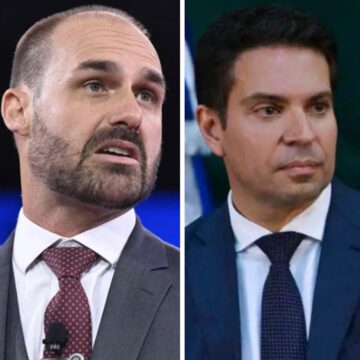 Eduardo Bolsonaro e Ramagem têm mandatos cassados pela Câmara dos Deputados