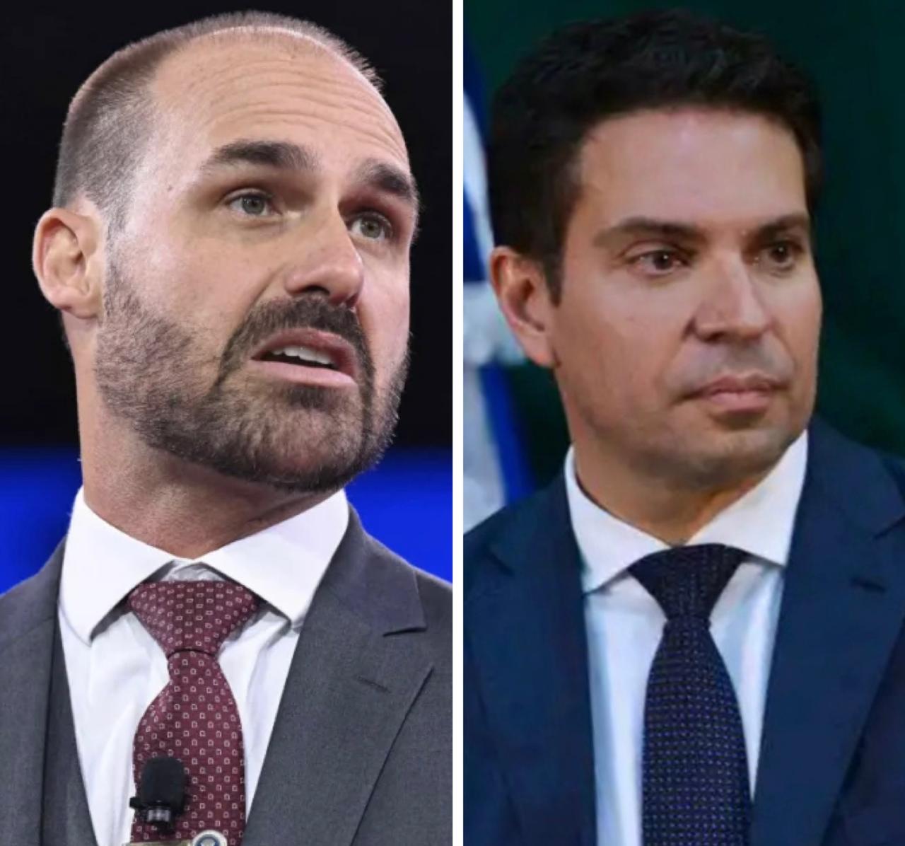 Eduardo Bolsonaro e Ramagem têm mandatos cassados pela Câmara dos Deputados