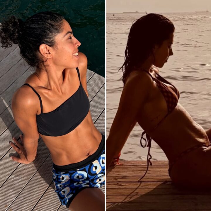 Bela Gil curte dia de sol em Salvador ao lado de Flor Gil e ganha elogio da filha: ‘Linda e saradona’