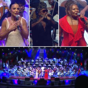 Com Ivete, Brown e Margareth, OSBA emociona Concha Acústica em concerto em prol do Martagão Gesteira