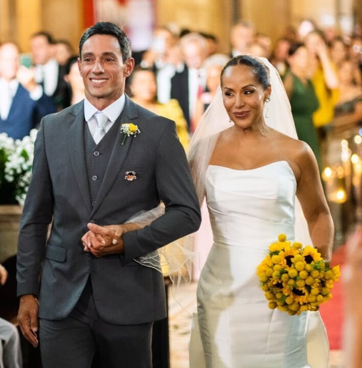 ‘Tinha desistido do amor’, diz Carla Cristina após casamento com Alexandre Aragon