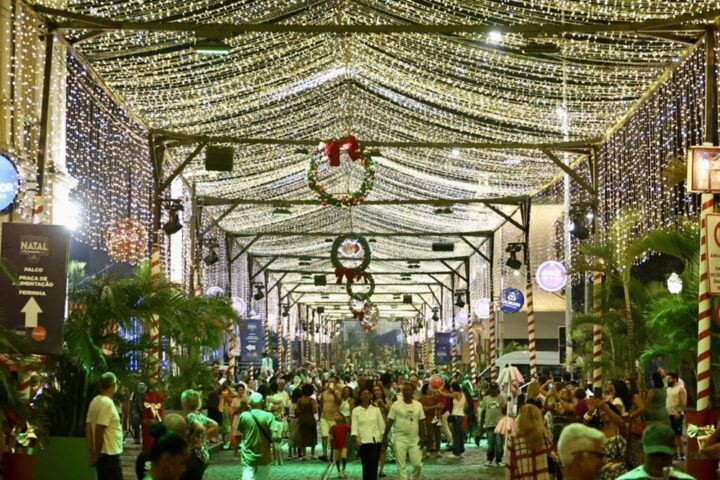 Carreata iluminada, Vila Sustentável e shows: veja a agenda do Natal Salvador até sexta (12)