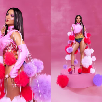 Mileide Mihaile homenageia comunidade LGBTQ+ em ensaio da Tijuca