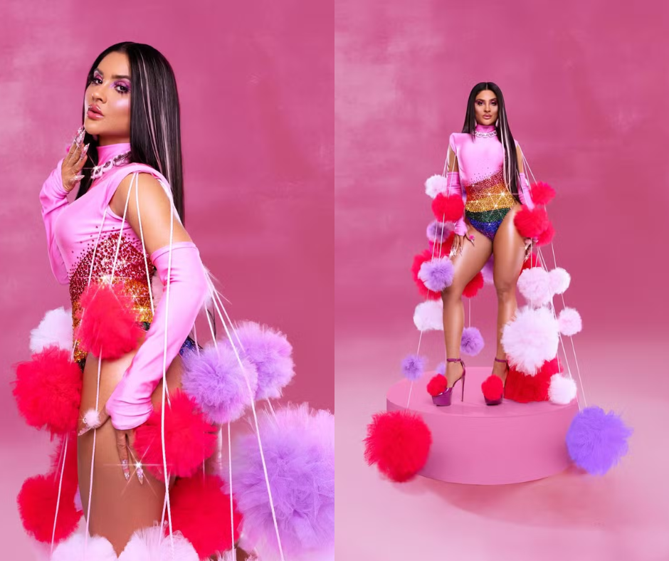 Mileide Mihaile homenageia comunidade LGBTQ+ em ensaio da Tijuca