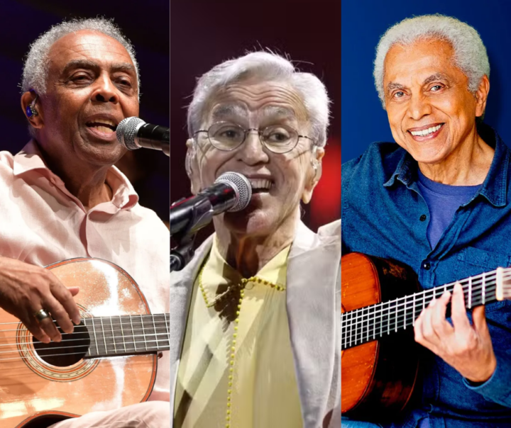 Gilberto Gil e Paulinho da Viola se juntam a Caetano em protesto no Rio contra decisões do Congresso