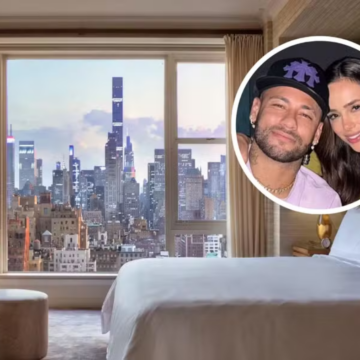 Neymar e Bruna Biancardi curtem suíte presidencial em NY com diária de mais de R$ 200 mil; vídeo