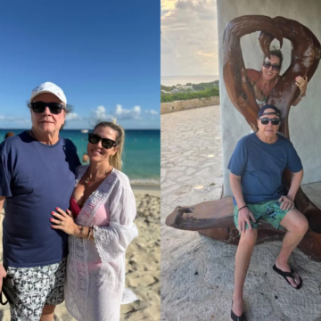 Fábio Jr. abre álbum de viagem com a esposa